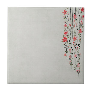 Azulejo De Cerâmica Condecoração floral