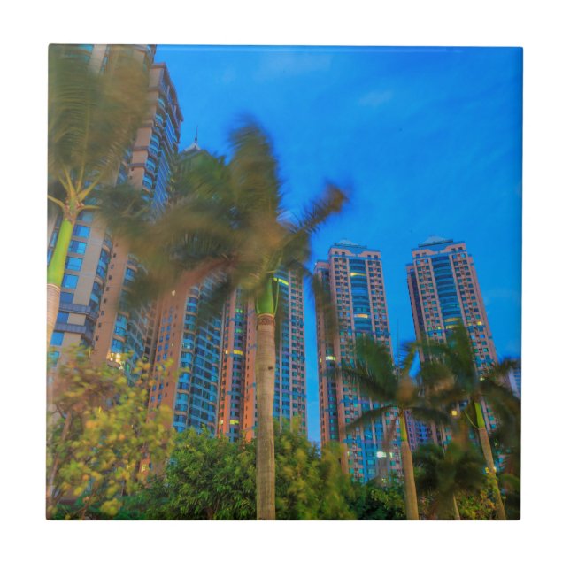 Azulejo De Cerâmica Condomínios de luxo na China (Frente)