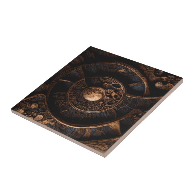 Azulejo De Cerâmica Conhecimento antigo da madeira: (Lateral)