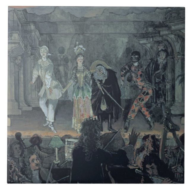 Azulejo De Cerâmica Conjunto de pedreiro livres antes da iniciação da (Frente)