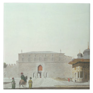 Azulejo De Cerâmica Constantinople: Quadrado de Haghia Sophia que