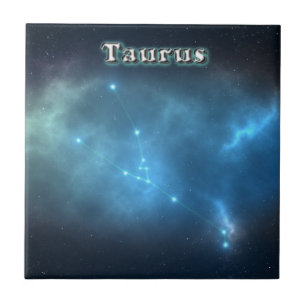 Azulejo De Cerâmica Constelação do Taurus