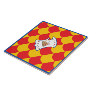 Azulejo De Cerâmica Contrada della Chiocciola (Snail) Palio