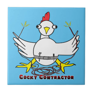 Azulejo De Cerâmica Contratado Cocky