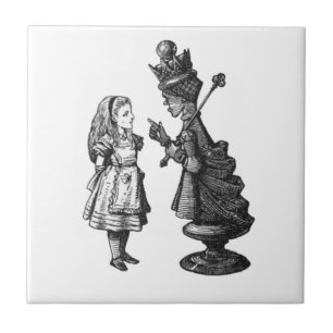 Azulejo De Cerâmica Conversações com Alice