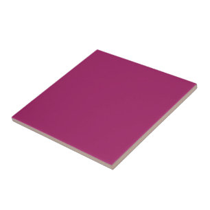 Azulejo De Cerâmica Convite de Casamento Bold Color Block – Magenta