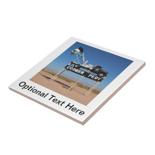 Azulejo De Cerâmica Coober Pedy Personalizável Outback Souvenir