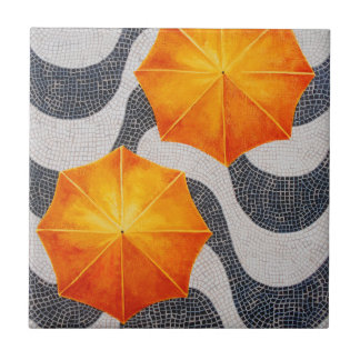 Azulejo De Cerâmica Copacabana Amarelo