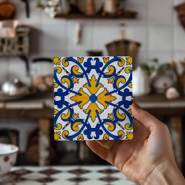 Azulejo De Cerâmica Copo vintage português Azulejo Drink