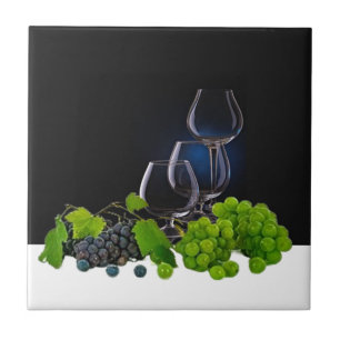 Azulejo De Cerâmica Copos de Vinho