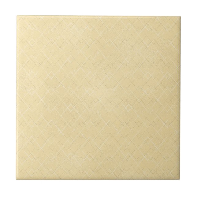 Azulejo De Cerâmica Cor amarela com textura falsa (Frente)