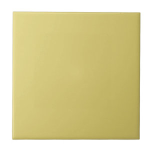 Azulejo De Cerâmica Cor Amarelo Dourado Empoeirado