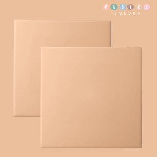 Azulejo De Cerâmica Cor Amarelo Laranja Clara Pálido, Molado Salmão Cl
