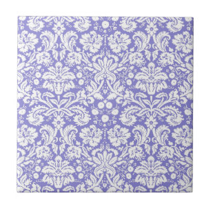 Azulejo De Cerâmica Cor damasco púrpura Lilac