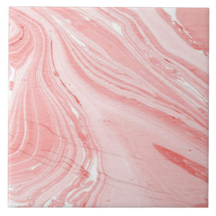 Azulejo de cerâmica cor-de-rosa