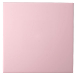 Azulejo De Cerâmica Cor-de-rosa pálido sólido