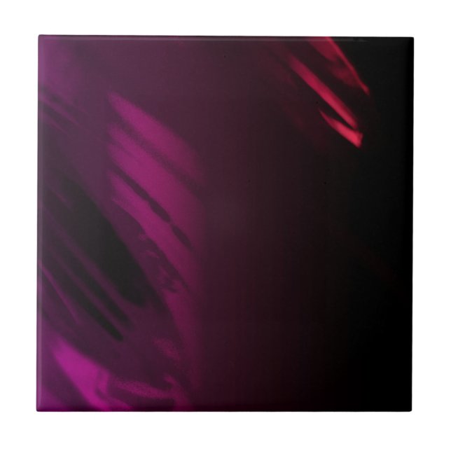 Azulejo De Cerâmica Cor do Rosa preto (Frente)