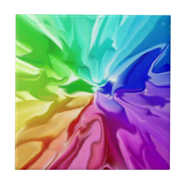 Azulejo De Cerâmica Cor líquida (Frente)