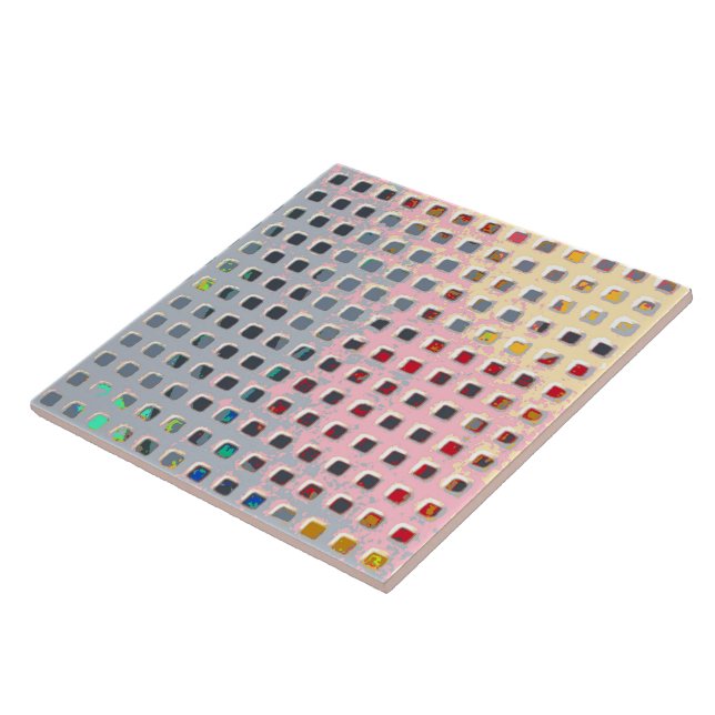 Azulejo De Cerâmica Cor na Grade (Lateral)