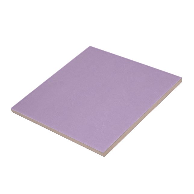 Azulejo De Cerâmica Cor púrpura clara texturizada (Lateral)