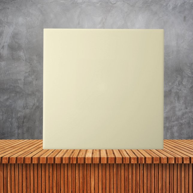 Azulejo De Cerâmica Cor Sólida Amarela (Criador carregado)