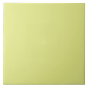 Azulejo De Cerâmica Cor sólida Amarelo-Chartreuse