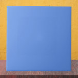 Azulejo De Cerâmica Cor Sólida Azul Cornflower<br><div class="desc">Cor Sólida Azul Cornflower</div>