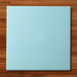 Azulejo De Cerâmica Cor Sólida Azul da Blizzard<br><div class="desc">Cor Sólida Azul da Blizzard</div>