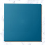 Azulejo De Cerâmica Cor Sólida Azul do Mar<br><div class="desc">Cor Sólida Azul do Mar</div>