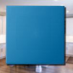 Azulejo De Cerâmica Cor Sólida Azul do Oceano | Clássico | Elegante<br><div class="desc">Cor Sólida Azul do Oceano | Clássico | Elegante | Evolução | NA MODA | Presente</div>