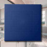 Azulejo De Cerâmica Cor Sólida Azul do Sapphire | Clássico | Elegante<br><div class="desc">Cor Sólida Azul do Sapphire | Clássico | Elegante | Evolução | NA MODA | Presente</div>