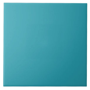 Azulejo De Cerâmica Cor Sólida Azul Turquesa Teal