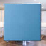 Azulejo De Cerâmica Cor Sólida Carolina Azul | Clássico | Elegante<br><div class="desc">Cor Sólida Carolina Azul | Clássico | Elegante | Evolução | NA MODA | Presente</div>