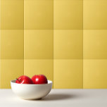 Azulejo De Cerâmica Cor sólida - comum Marigold - Amarelo<br><div class="desc">Design amarelo Marigold de cor sólida.</div>