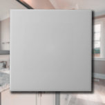Azulejo De Cerâmica Cor Sólida da Cinza de Pastel | Clássico | Elegant<br><div class="desc">Cor Sólida da Cinza de Pastel | Clássico | Elegante | Evolução | NA MODA | Presente</div>