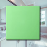 Azulejo De Cerâmica Cor Sólida da Mint do Pastel | Clássico | Elegante<br><div class="desc">Cor Sólida da Mint do Pastel | Clássico | Elegante | Evolução | NA MODA | Presente</div>