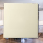 Azulejo De Cerâmica Cor Sólida De Ivory Cream | Elegante Clássico<br><div class="desc">Cor Sólida De Ivory Cream | Clássico | Elegante | Evolução | NA MODA | Presente</div>