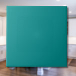 Azulejo De Cerâmica Cor sólida do aqua profunda | Clássico | Elegante<br><div class="desc">Cor sólida do aqua profunda | Clássico | Elegante | Evolução | NA MODA | Presente</div>