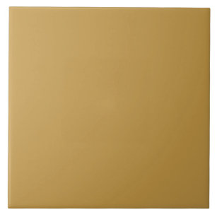 Azulejo De Cerâmica Cor Sólida do Bronze do ouro