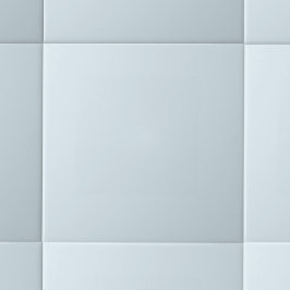 Azulejo De Cerâmica Cor Sólida do Pastel Moderno Lily Azul Pálida