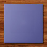 Azulejo De Cerâmica Cor Sólida do Periwinkle<br><div class="desc">Cor Sólida do Periwinkle</div>