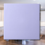 Azulejo De Cerâmica Cor Sólida do Periwinkle | Elegante Clássico<br><div class="desc">Cor Sólida do Periwinkle | Clássico | Elegante | Evolução | NA MODA | Presente</div>