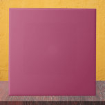 Azulejo De Cerâmica Cor Sólida do Rosa de framboesa<br><div class="desc">Cor Sólida do Rosa de framboesa</div>