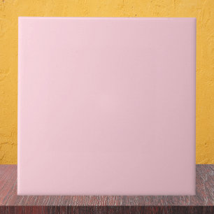 Azulejo De Cerâmica Cor Sólida do Rosa do Milênio