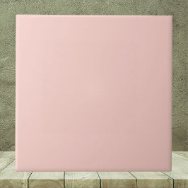 Azulejo De Cerâmica Cor Sólida do Sal Rosa