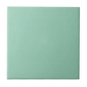 Azulejo De Cerâmica Cor sólida do verde de jade