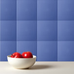 Azulejo De Cerâmica Cor sólida - espinhal azul empoeirado<br><div class="desc">Design de girassol azul empoeirado de cor sólida.</div>