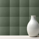 Azulejo De Cerâmica Cor sólida Floresta Moss verde escuro<br><div class="desc">Floresta Moss verde-escuro de cor sólida design.</div>