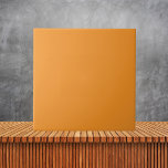 Azulejo De Cerâmica Cor Sólida Laranja Moderna<br><div class="desc">Apresentando nosso Azulejo moderno comum laranja de cor sólida cerâmica, uma escolha elegante e sofisticada para seu espaço. Com sua matiz quente e convidativa de damasco, este azulejo adiciona um toque de elegância moderna a qualquer sala. Perfeito para infundir sutileza na sua cozinha, banheiro ou área viva, ele oferece uma...</div>