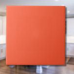 Azulejo De Cerâmica Cor Sólida Laranja Persimmon | Clássico | Elegante<br><div class="desc">Cor Sólida Laranja Persimmon | Clássico | Elegante | Evolução | NA MODA | Presente</div>